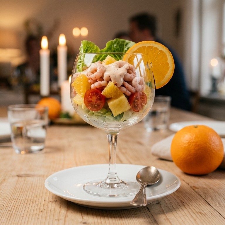 Frisse garnalencocktail
