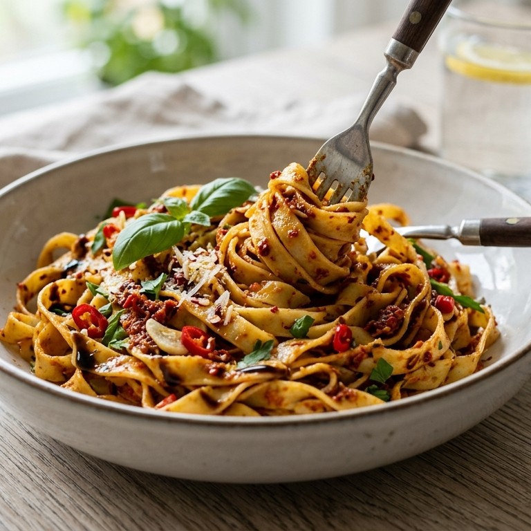 Frisse Tagliatelle (vegetarisch)