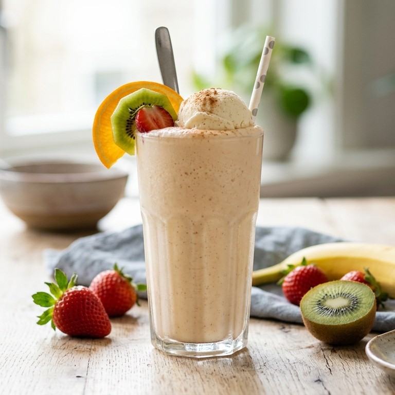 Fruit milkshake
