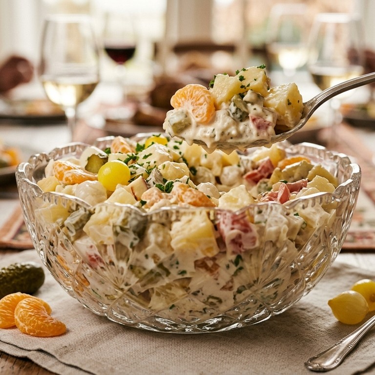 Fruit salade met Amsterdamse uitjes