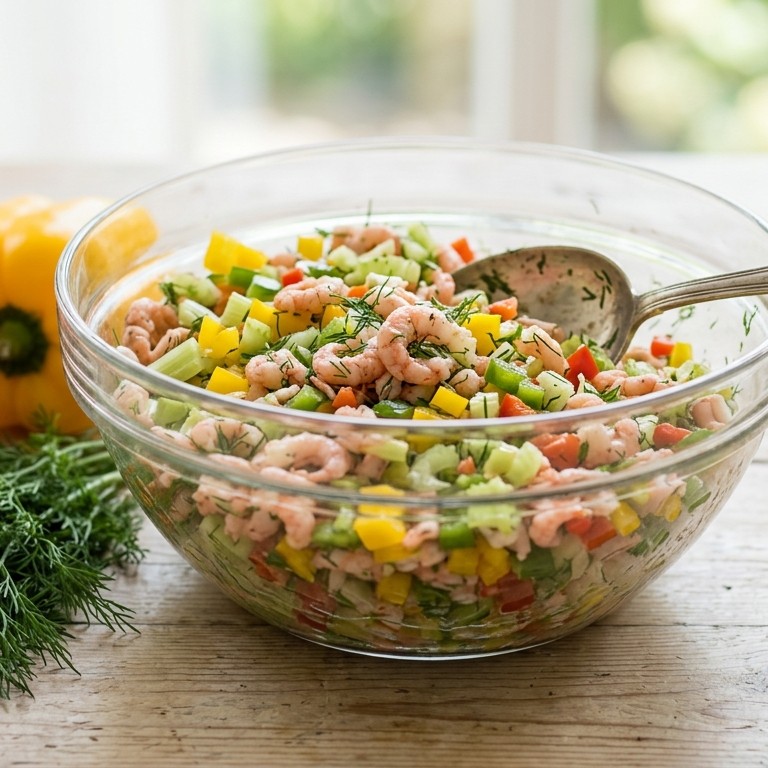 Garnalen salade