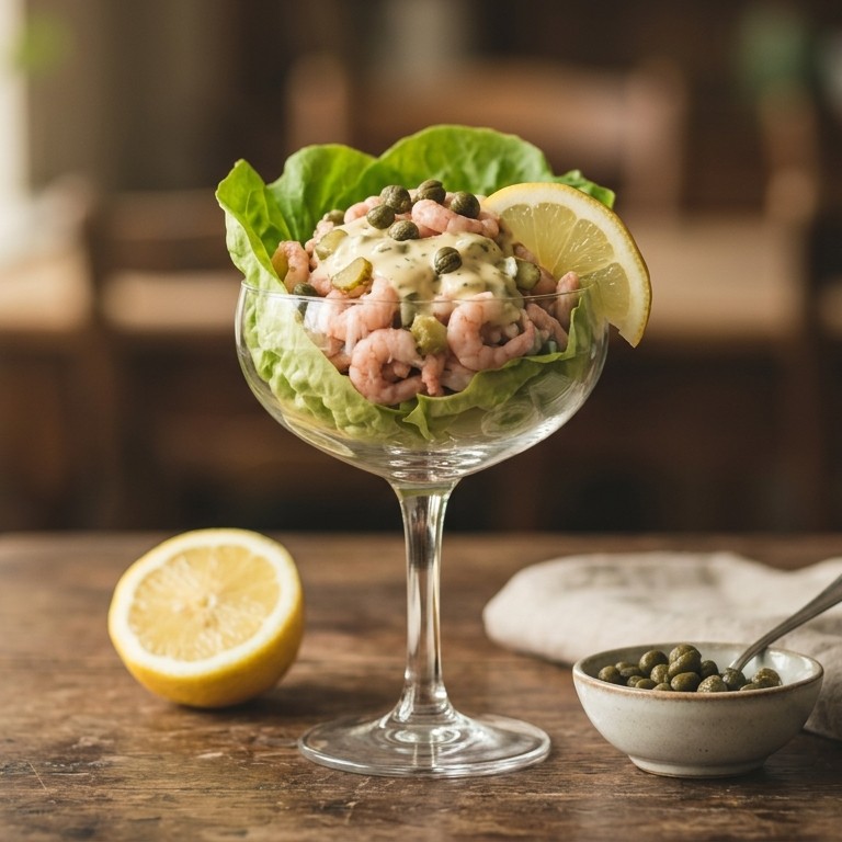 Garnalencocktail met kappertjes