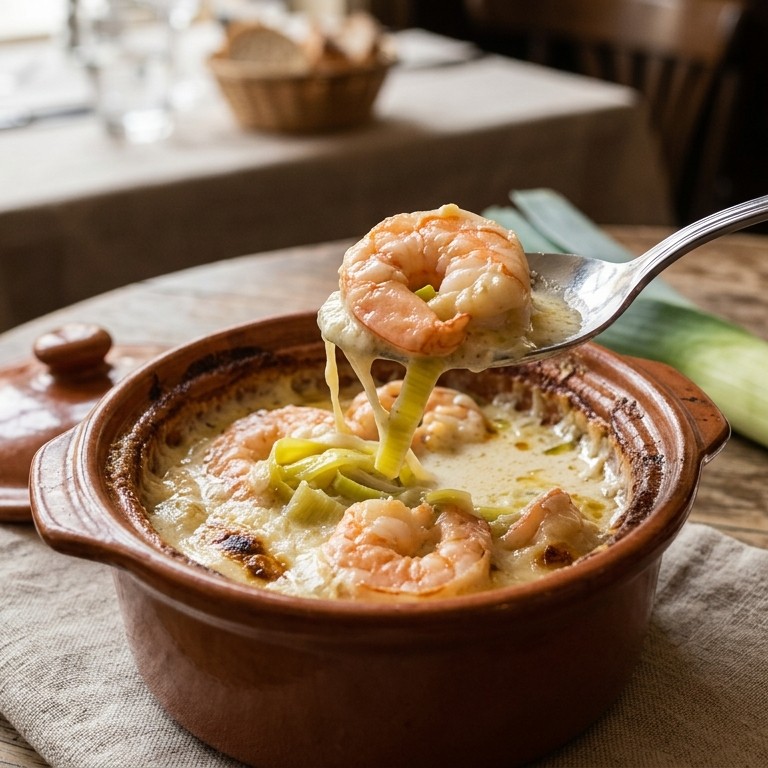 Garnalenpotje uit de oven
