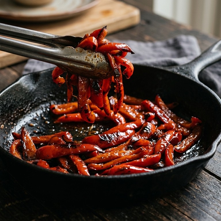Gebakken paprika's