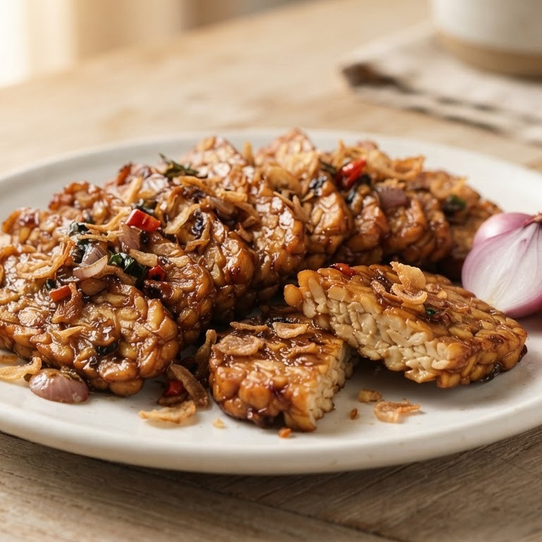 gebakken tempeh