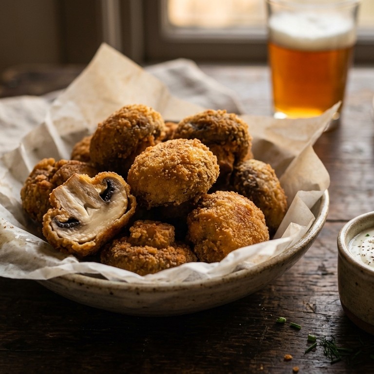 Gefrtuurde champignons