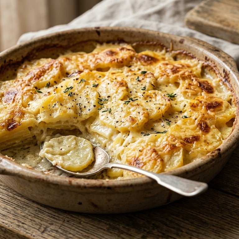 Gegratineerde aardappels