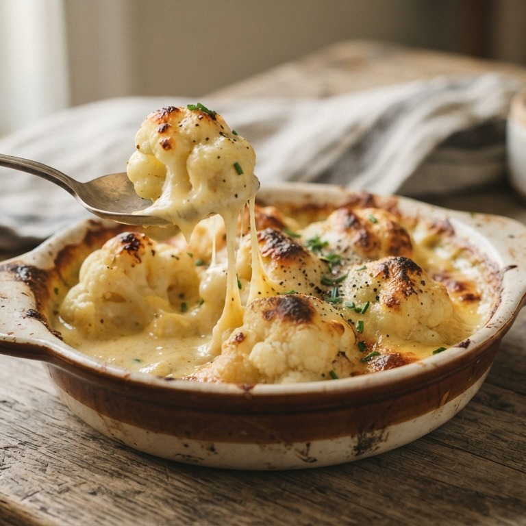 Gegratineerde bloemkool