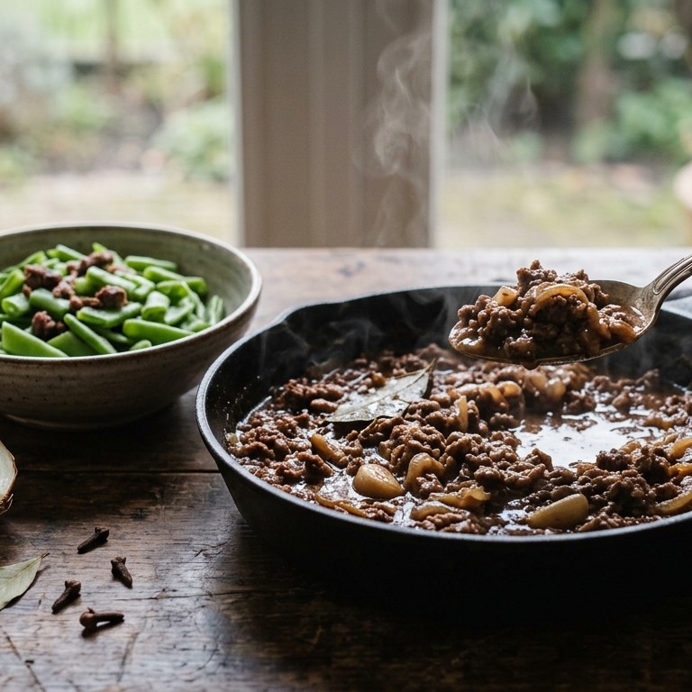 Gehakt hachee met snijbonen