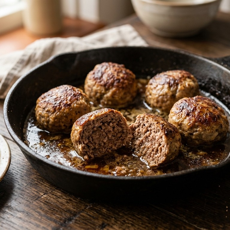 Gehaktballen op z'n Hollands