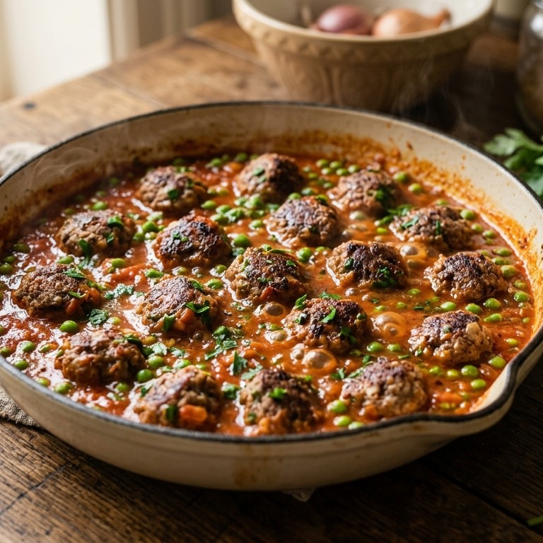 Gehaktballetjes in tomatensaus