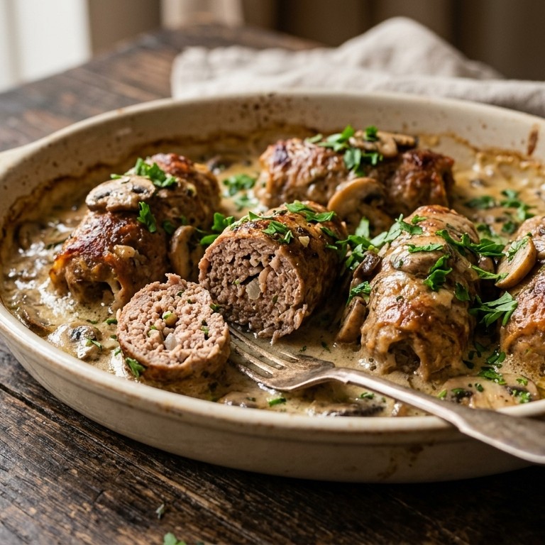 Gehaktrolletjes uit de oven
