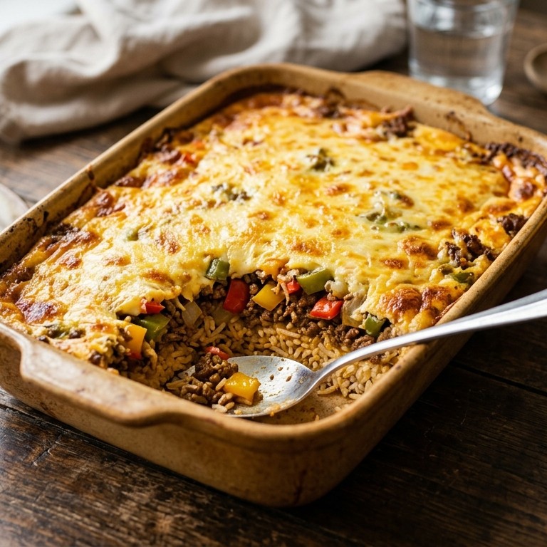 Gehaktschotel met basmati rijst
