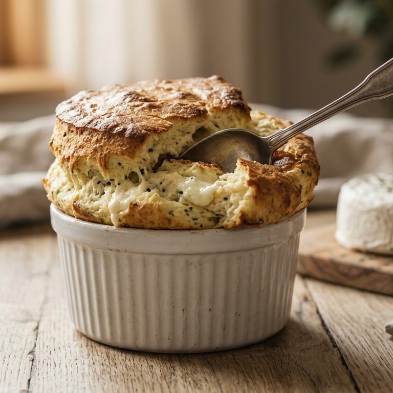 Geitenkaassouffle