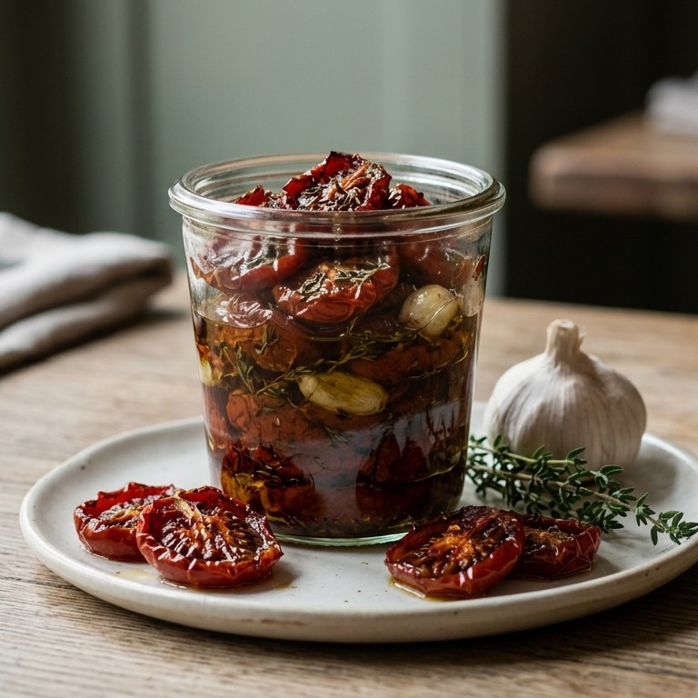 Gekonfijte tomaten