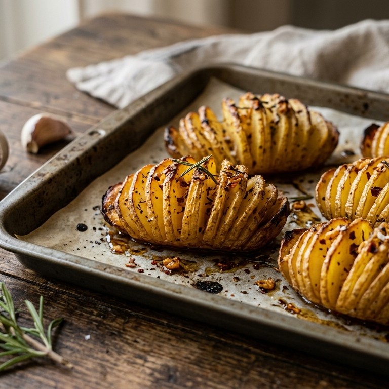 Gekruide aardappelwaaiers