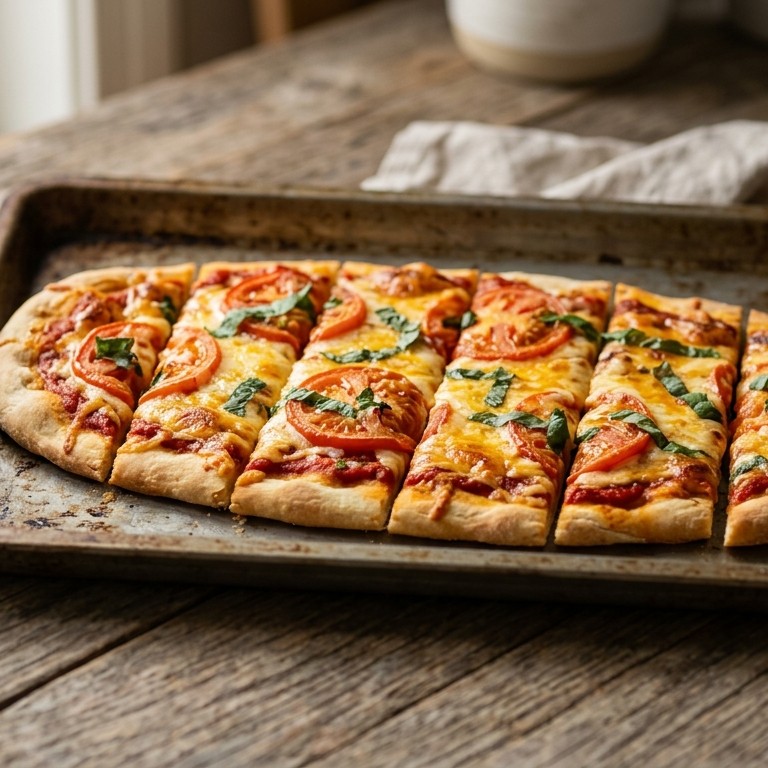 Gemakkelijke pizza Margherita