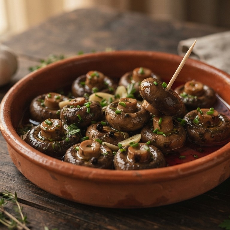 Gemarineerde champignons