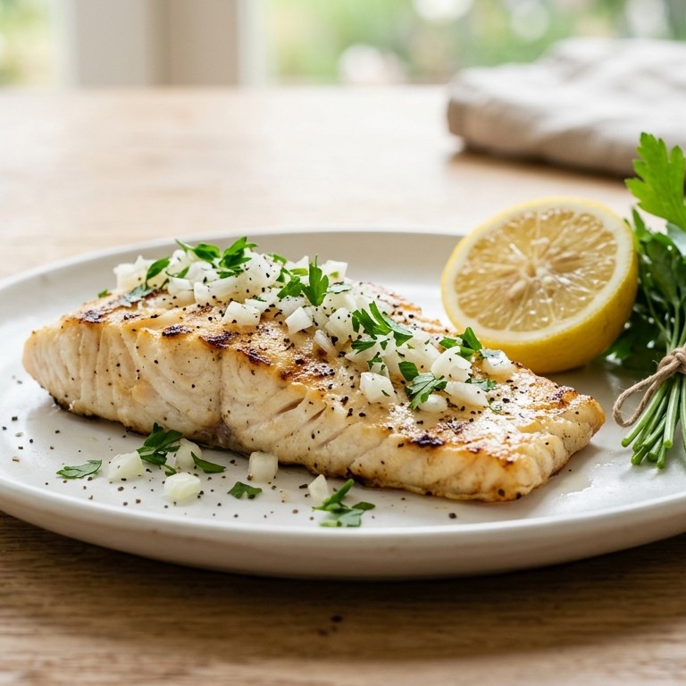 Gemarineerde kabeljauwfilet