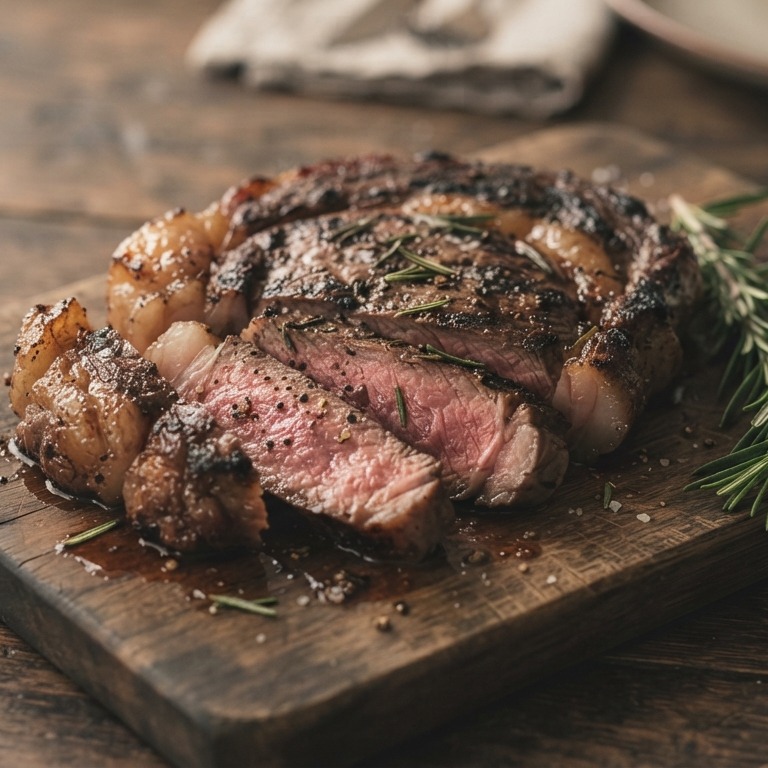 Gemarineerde ribeye