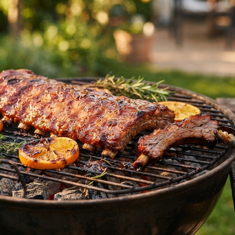 Gemarineerde spareribs