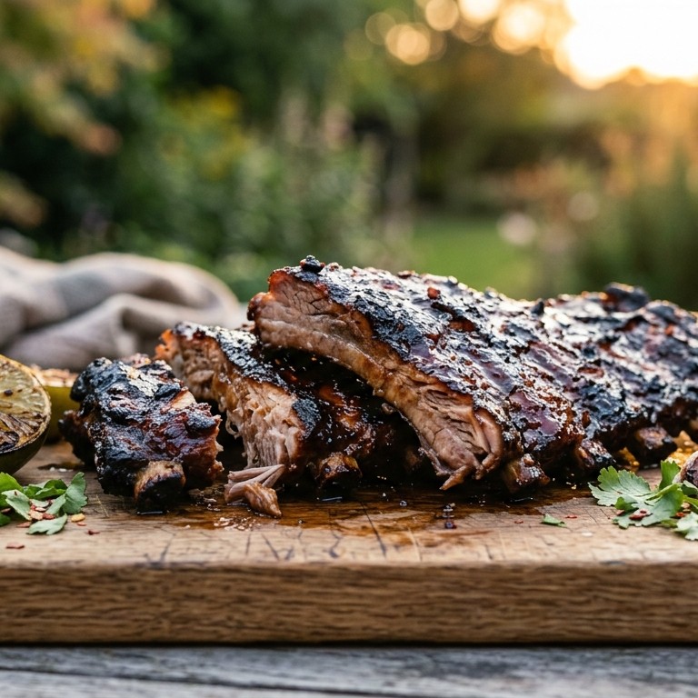 Gemarineerde spareribs