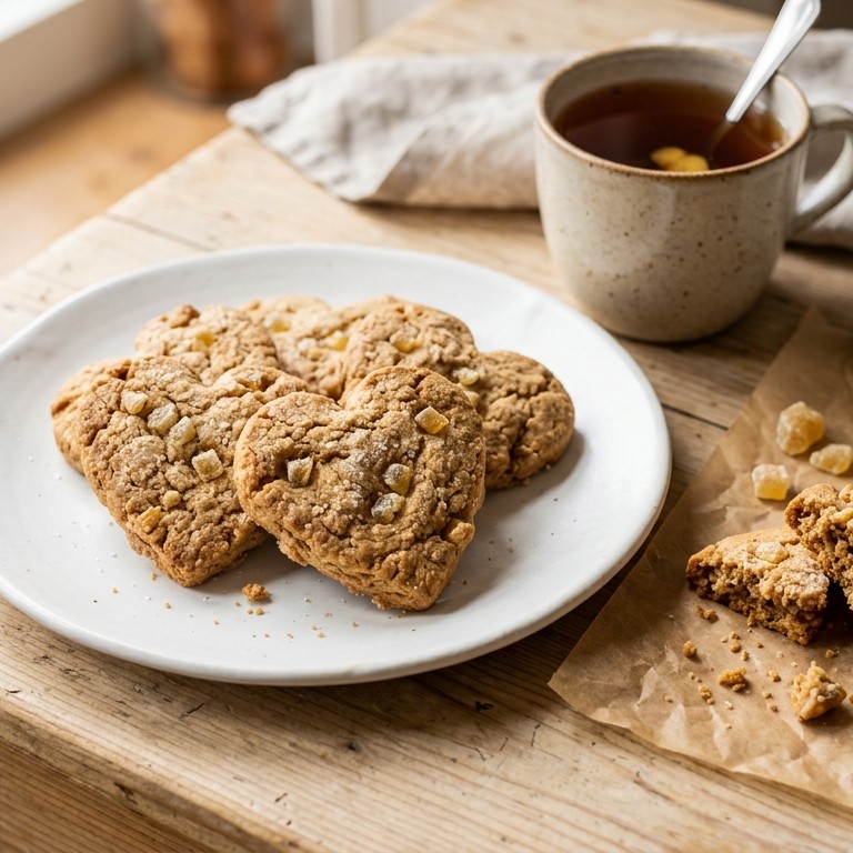 Gember hartkoekjes