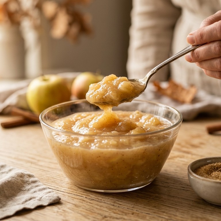 Gember kaneelappelmoes