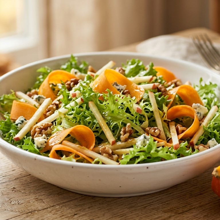 Gemengde bitterzoete salade