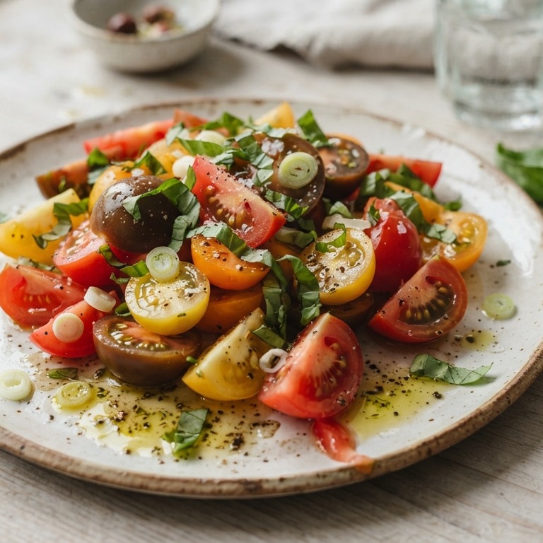Gemengde tomatensalade