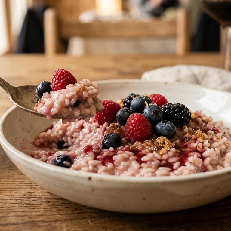 Gemengde vruchtenrisotto