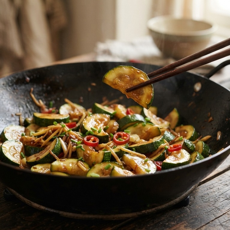 Geroerbakte Courgette