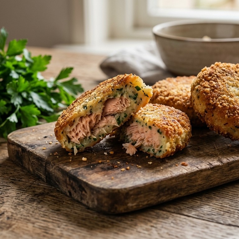Gerookte visburgers