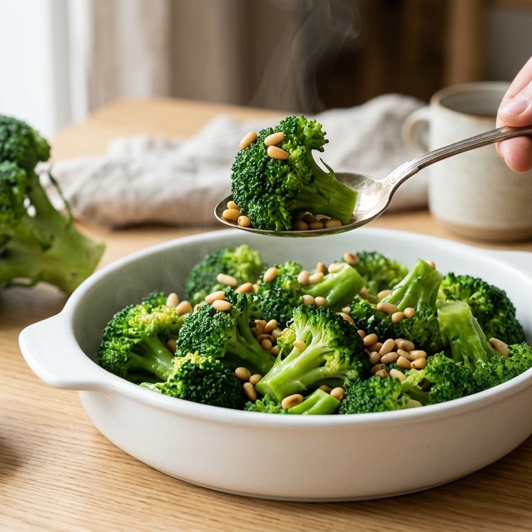 Gestoomde broccoli