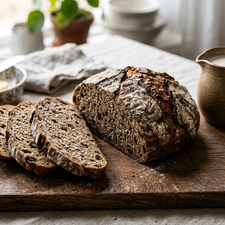 Gestremde melkbrood