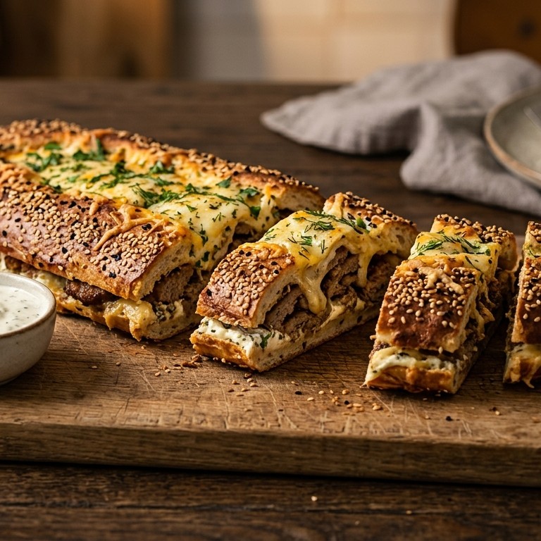 Gevuld Turks brood
