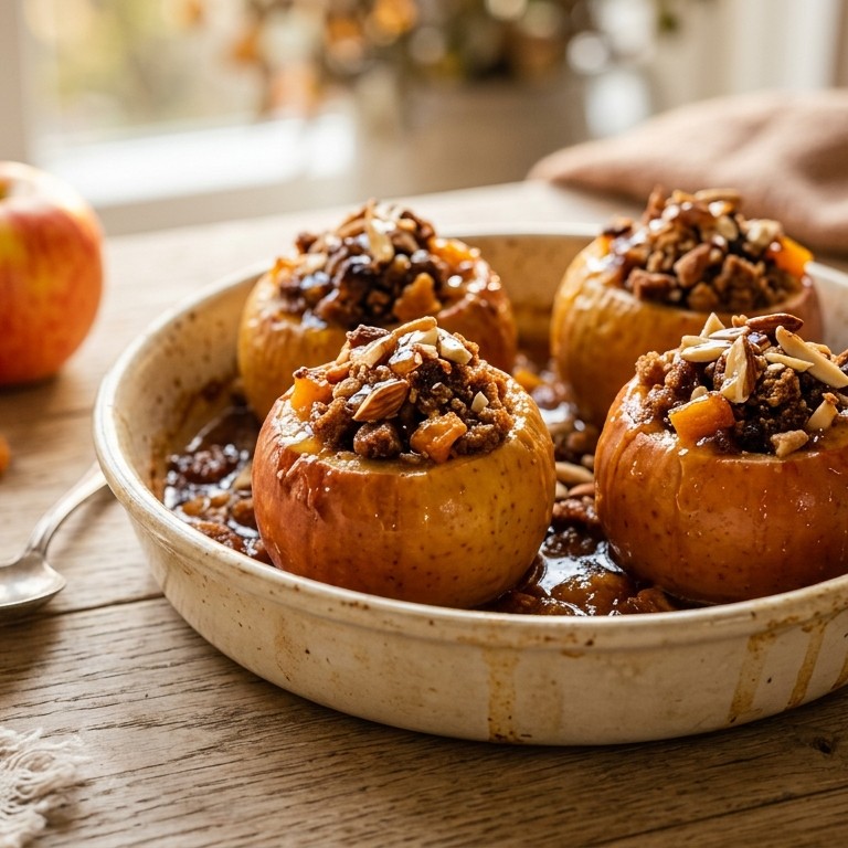 Gevulde appeltjes uit de oven