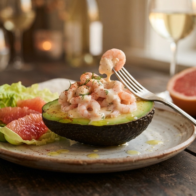 Gevulde avocado