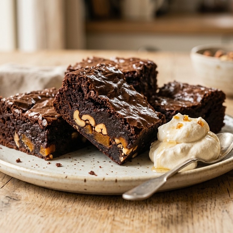 Gevulde brownies