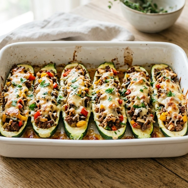 Gevulde courgette
