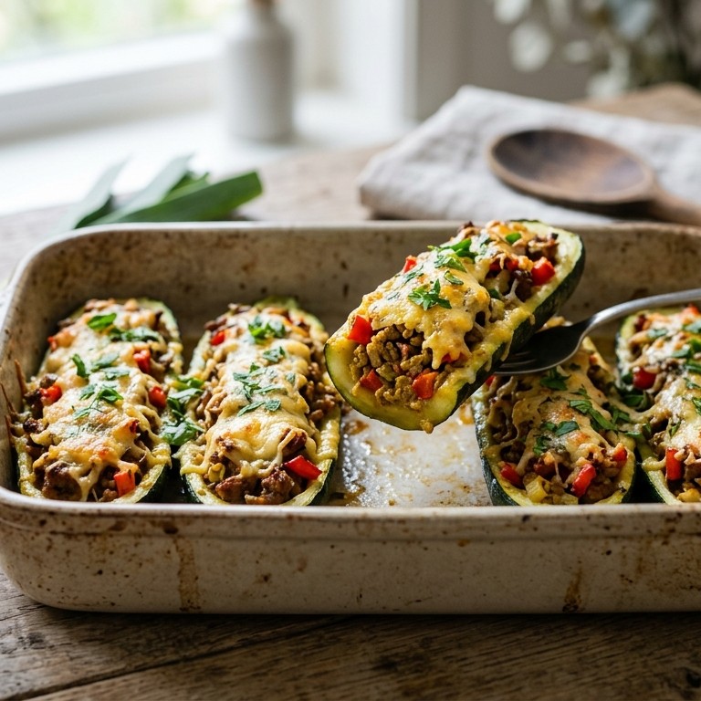 Gevulde courgette