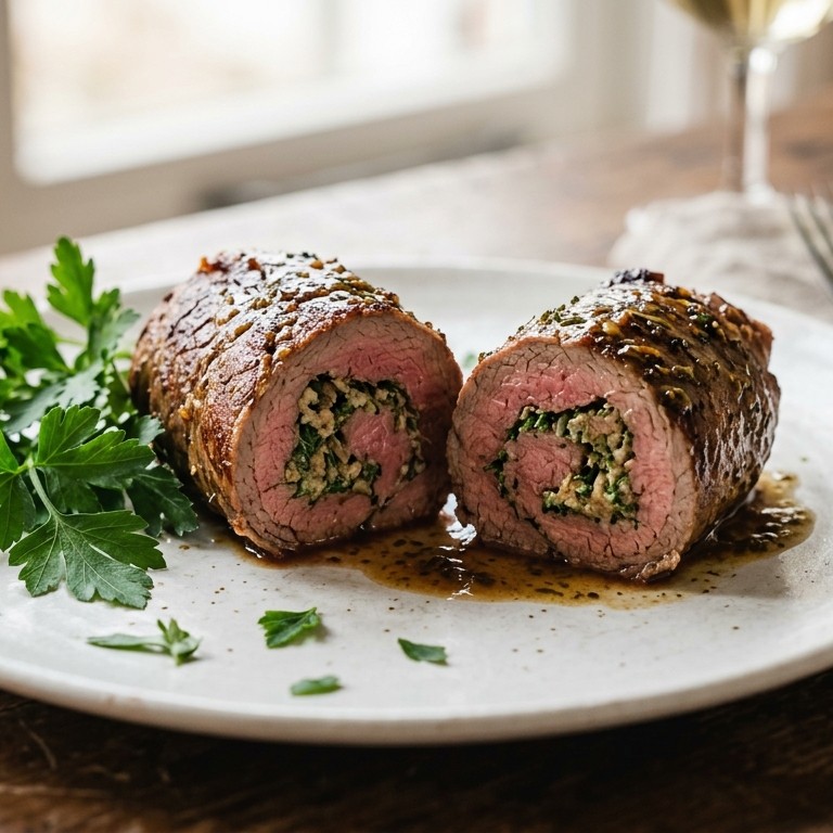Gevulde filet de boeufrolletjes