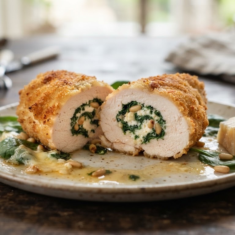 Gevulde kippenfilets