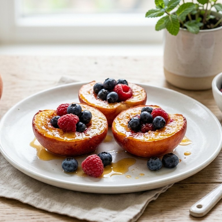 Gevulde nectarines