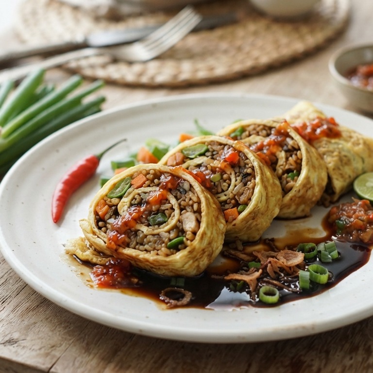 Gevulde omelet