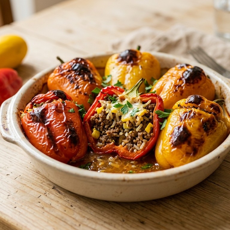 Gevulde paprika