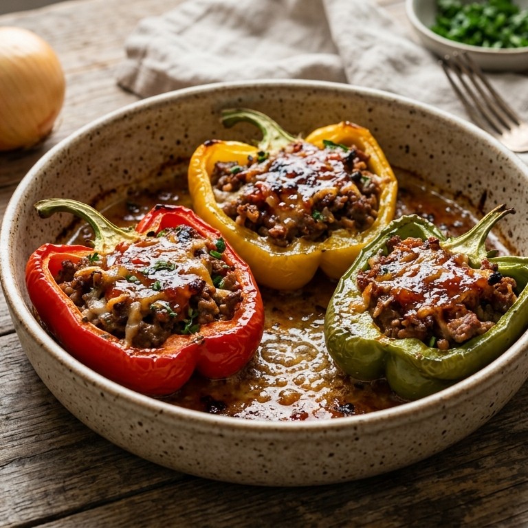 Gevulde paprika's
