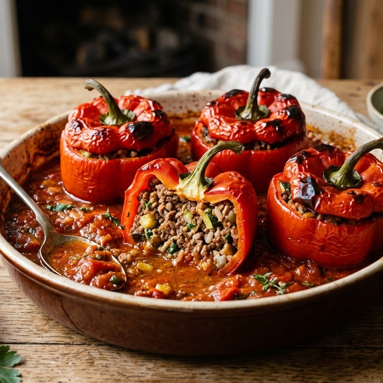 Gevulde paprika
