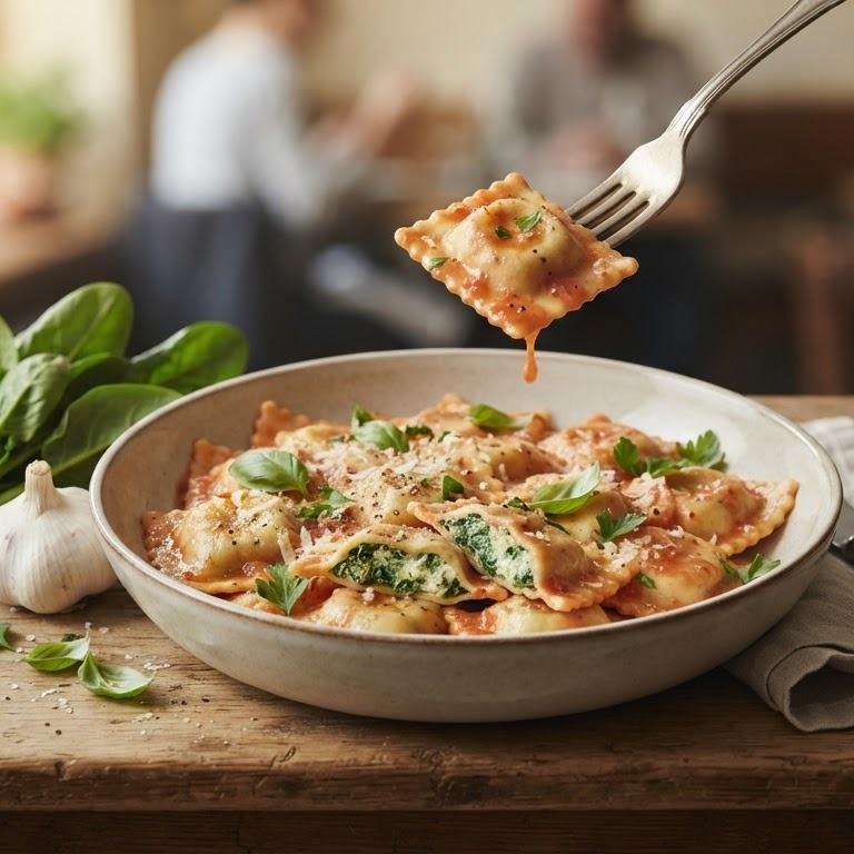 Gevulde ravioli