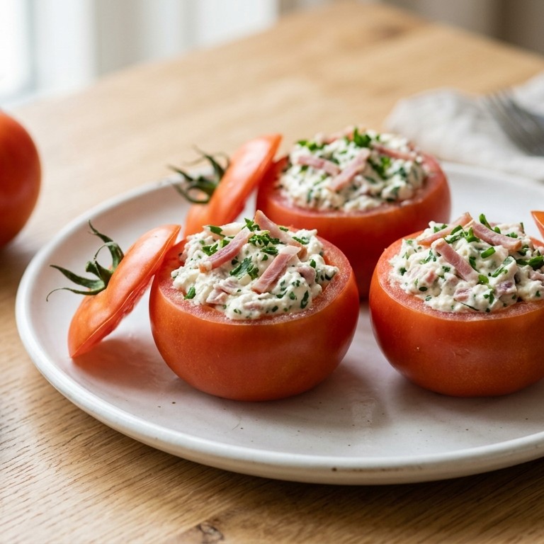 Gevulde tomaten (glutenvrij)
